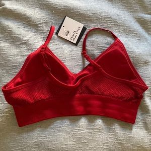 New with tag! Senita Athletics bra in Cherry